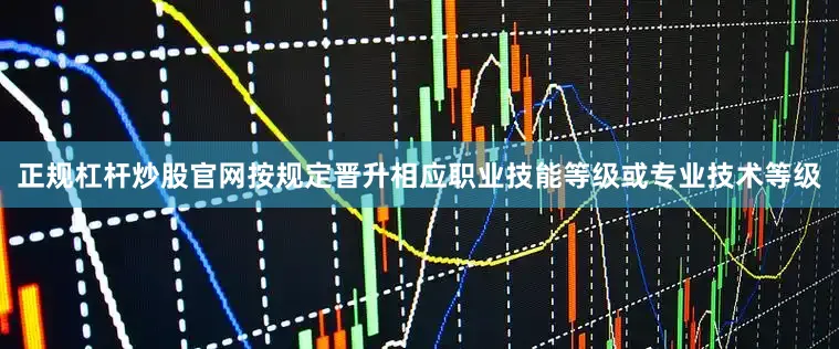 正规杠杆炒股官网按规定晋升相应职业技能等级或专业技术等级