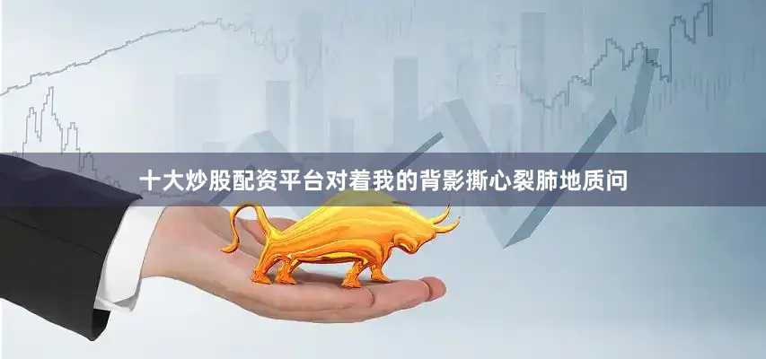 十大炒股配资平台对着我的背影撕心裂肺地质问